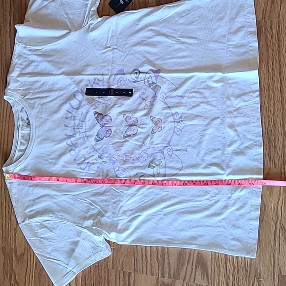 Lucky Brand Naturally Lucky Boyfriend Tee Size Large - Picture 10 of 16